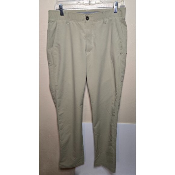 Men's Under Armour Performance Tech Pants Sz 32X32 Casual - Picture 1 of 4